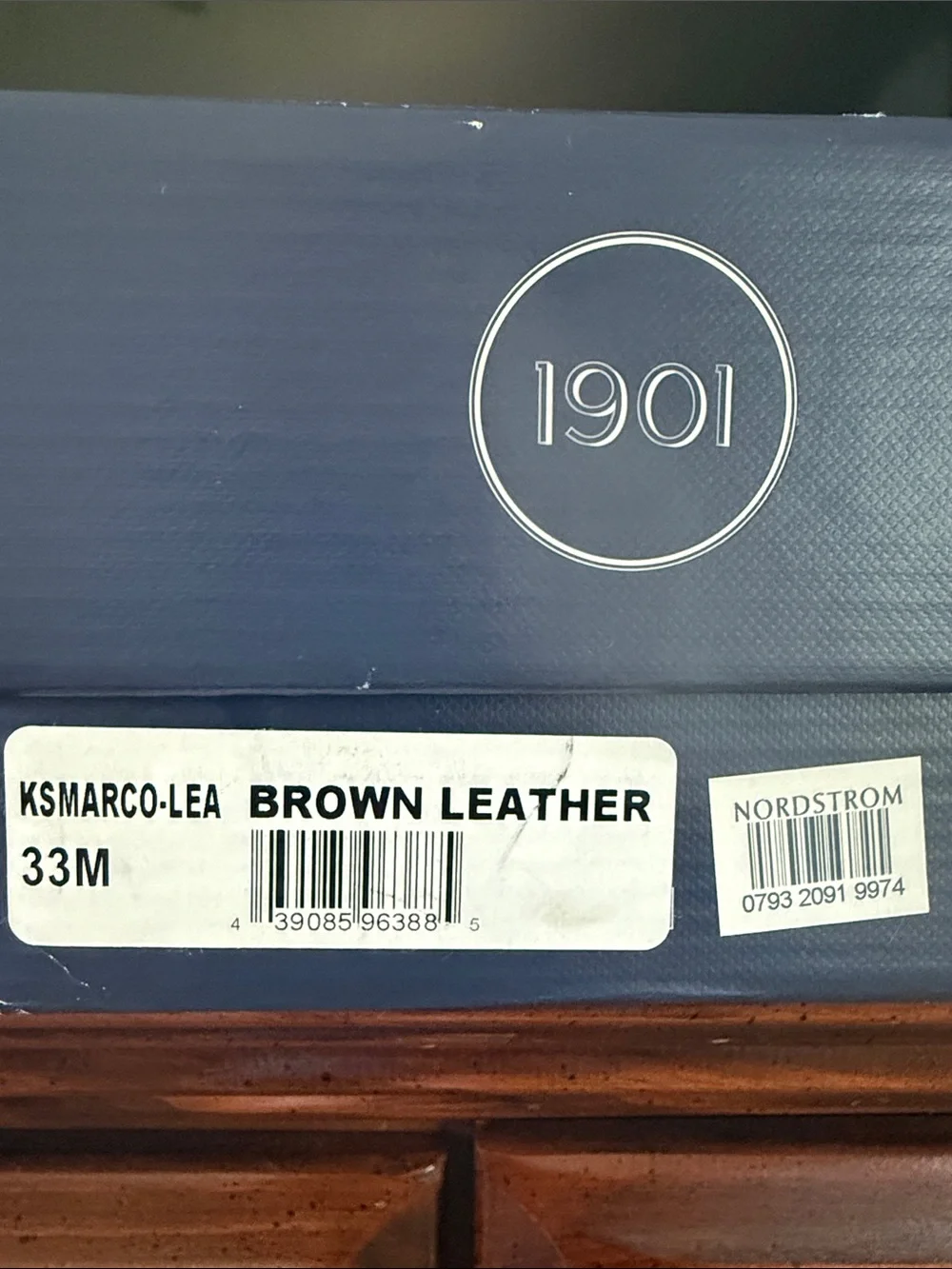 Kids 1901 leather loafers